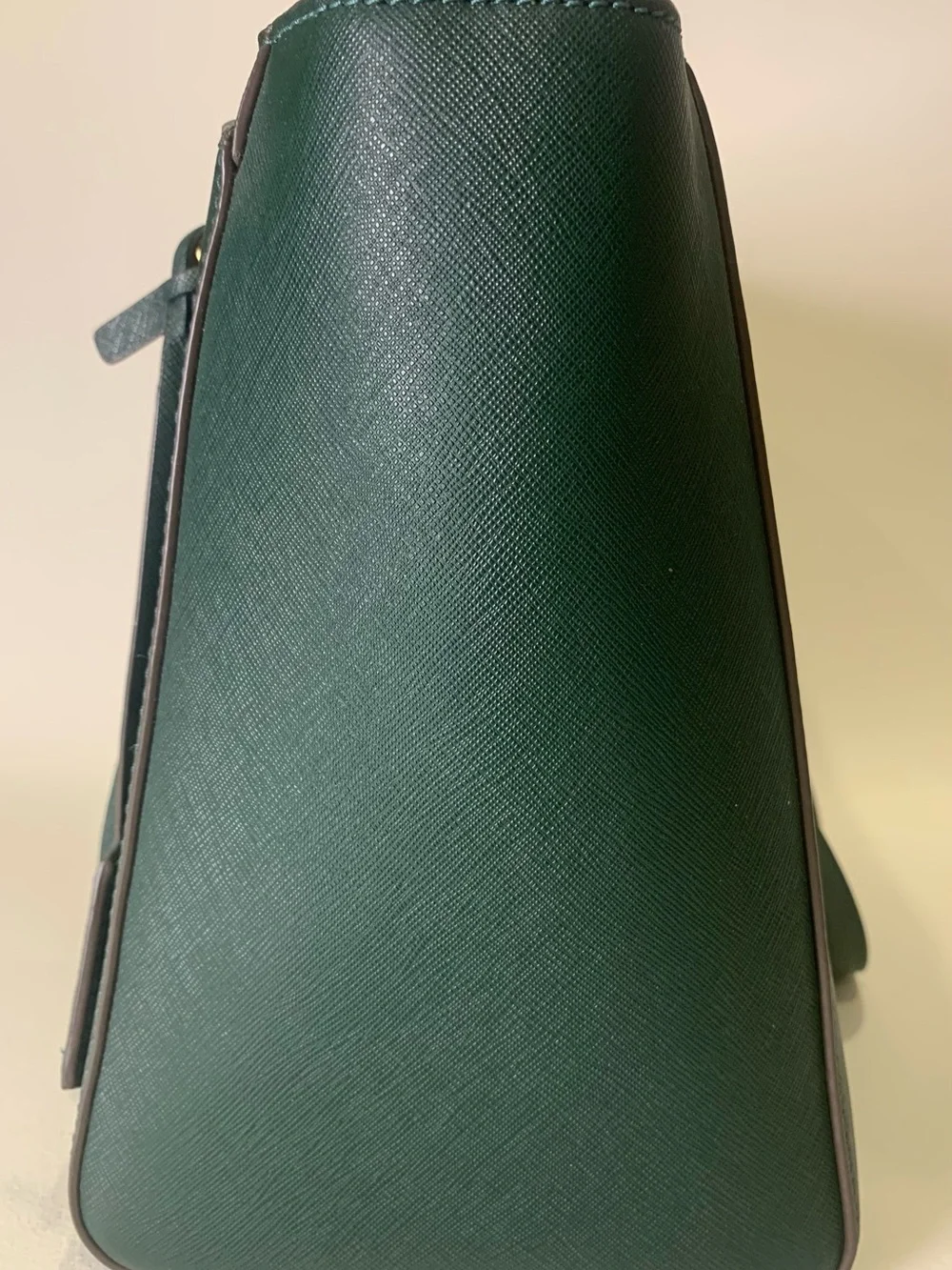 Tory Burch Robinson Tote Green Leather